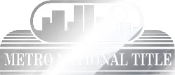 Metro National Title logo